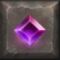 Purple rhombus symbol