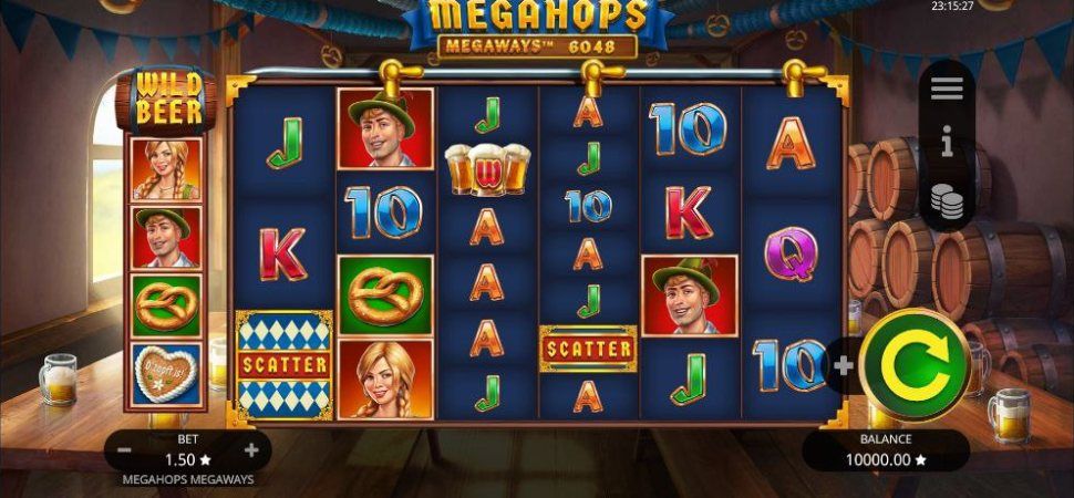 Megahops Megaways slot mobile
