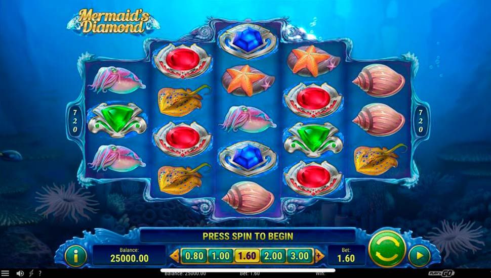 Mermaid's Diamond slot mobile