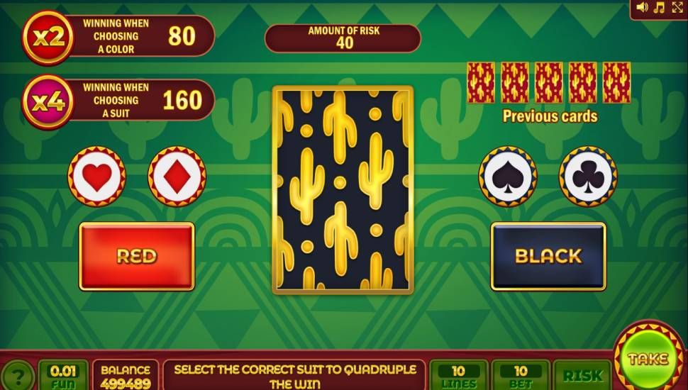 Mexican Game slot - feature