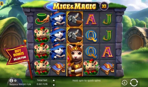 Mice and Magic Wonder Spin