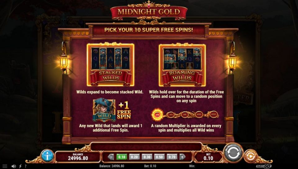 Midnight Gold Slot Super Free Spins