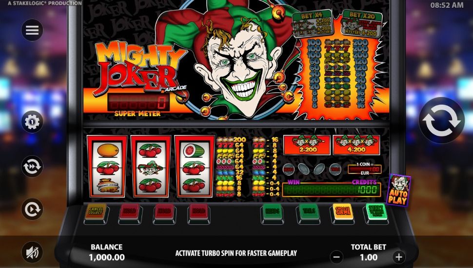 Mighty Joker Arcade 