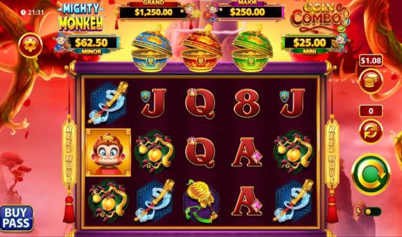 Mighty Monkey Coin Combo