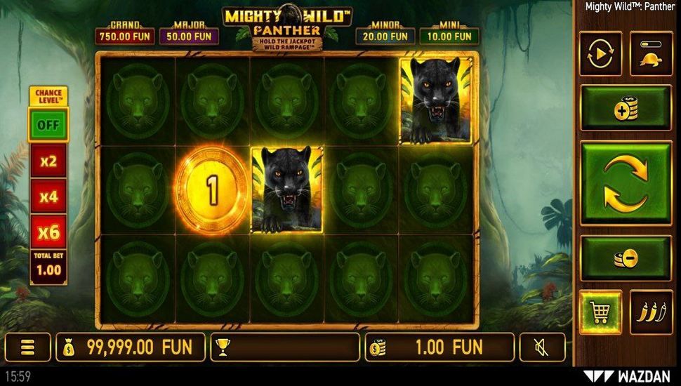 Mighty Wild Panther slot mobile