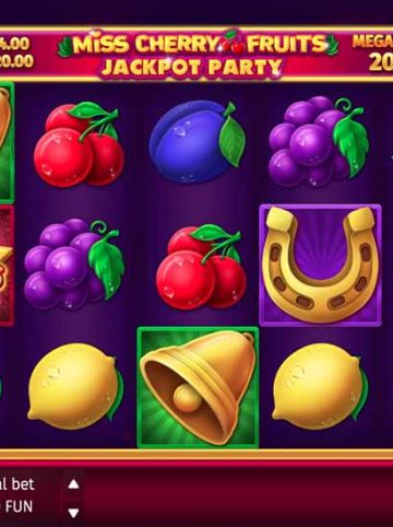 Miss Cherry Fruits Jackpot Party