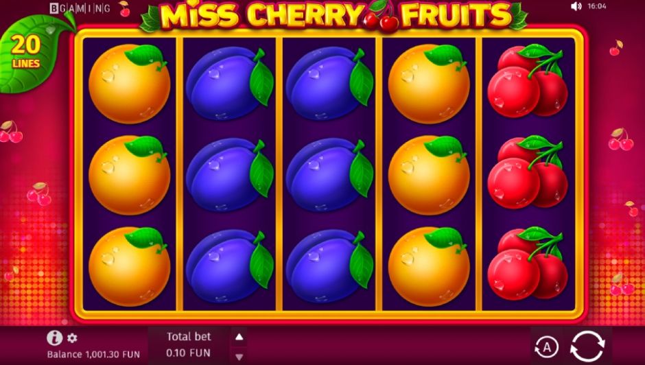 Miss Cherry Fruits Theme