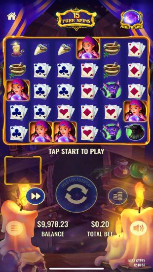 Miss Gypsy slot mobile