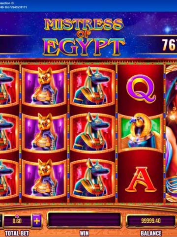 Mistress of Egypt MegaJackpots