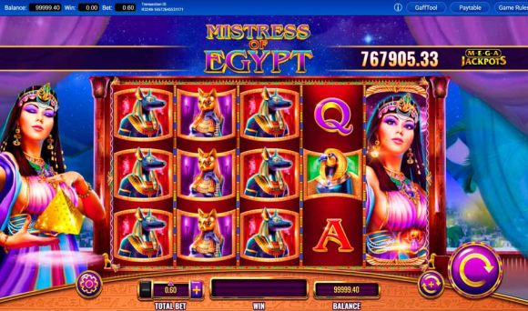 Mistress of Egypt MegaJackpots