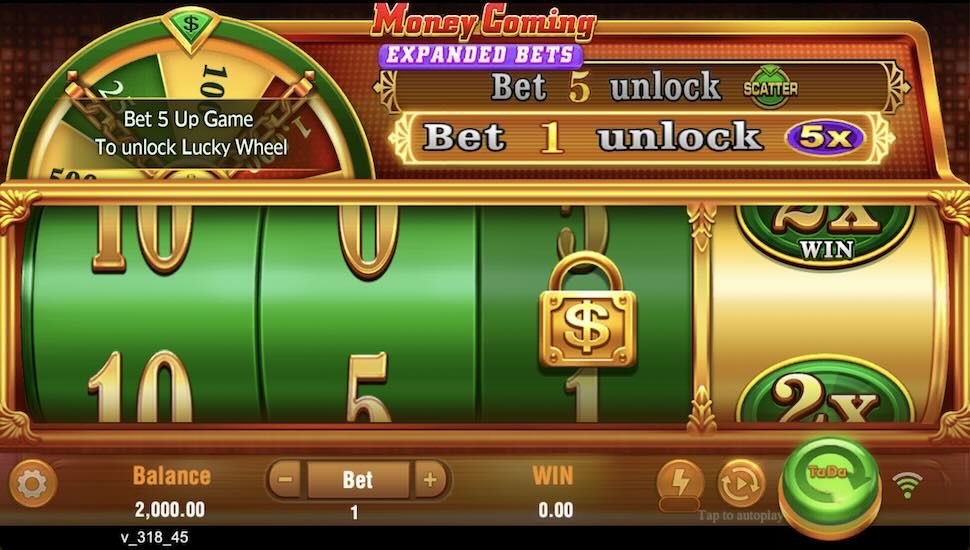 Money Coming Expanded Bets slot Gameplay