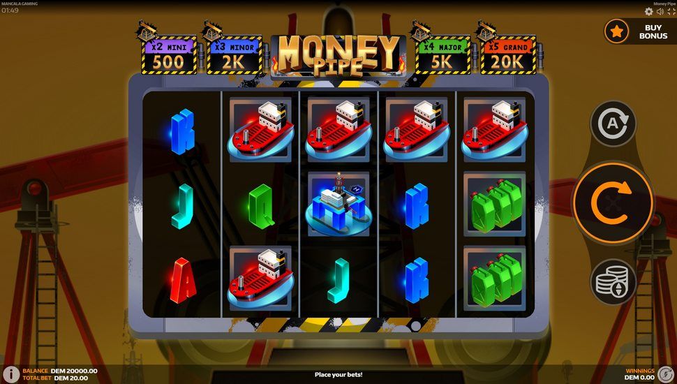 Money Pipe slot Gameplay