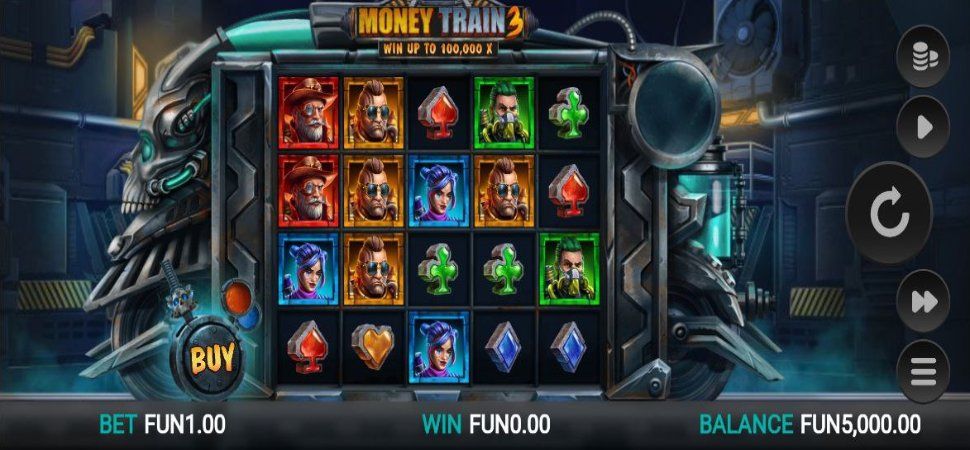 Money train 3 slot - mobile