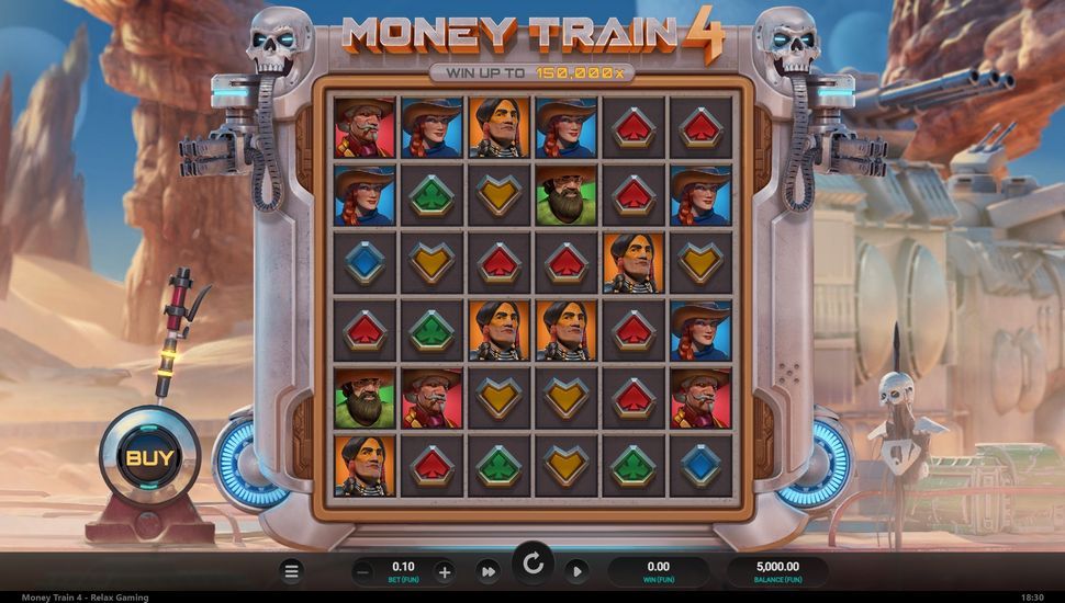 Money Train 4 slot Gameplay