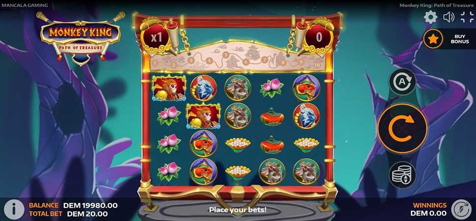 Monkey King Path of Treasure slot mobile