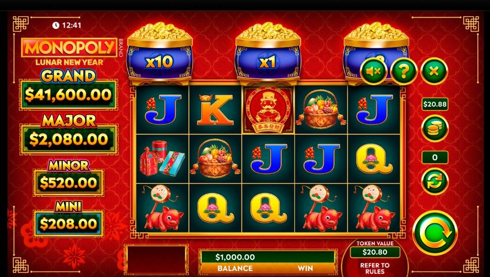 Monopoly Lunar New Year slot preview
