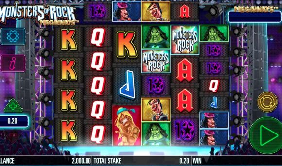 Monsters of Rock Megaways
