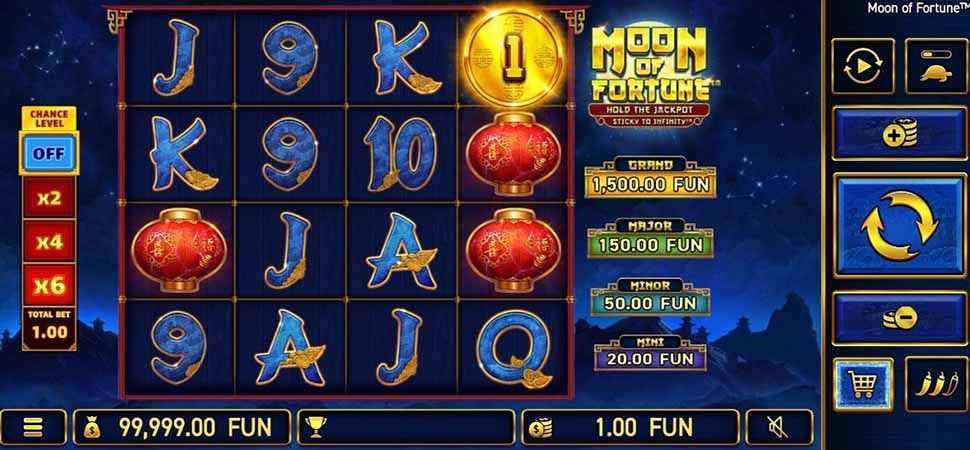 Moon of Fortune slot mobile