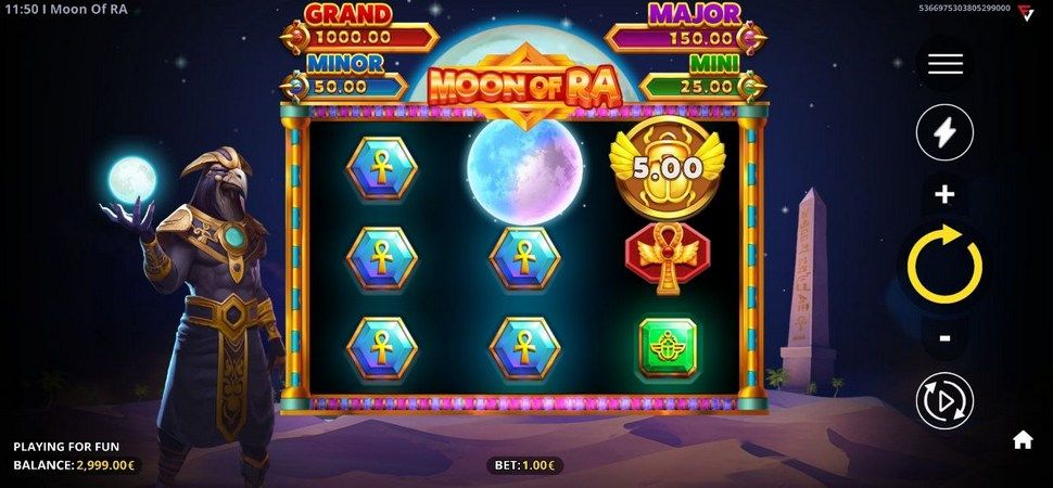 Moon Of Ra: Running Wins slot mobile