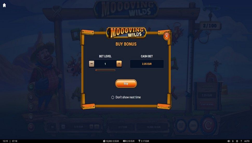 Moooving Wilds Slot - Tornado Buy