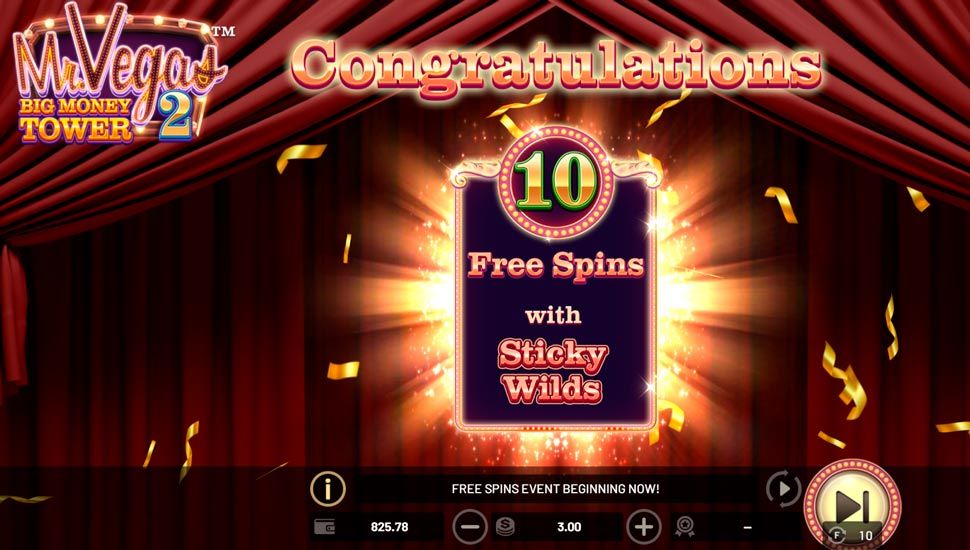 Mr. Vegas 2 slot Free Spins