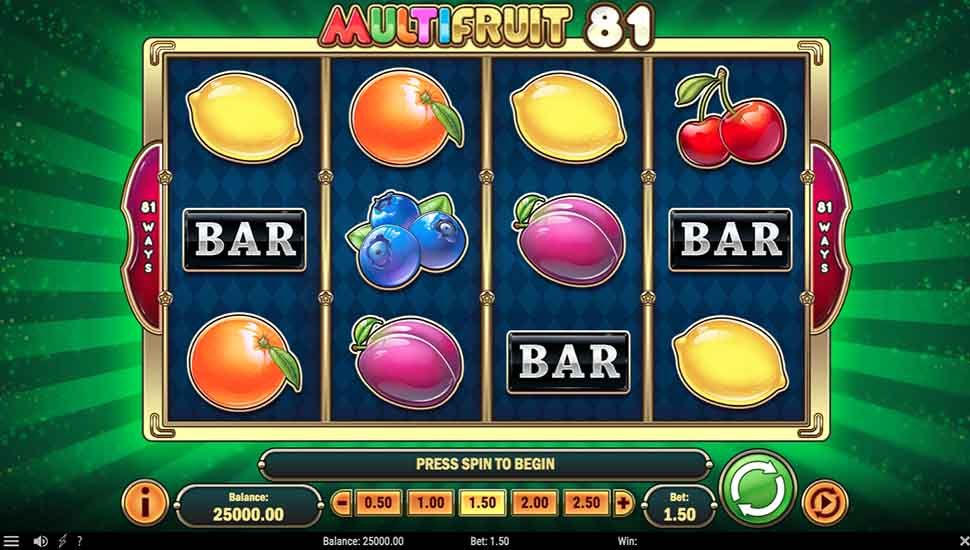 MultiFruit 81 Slot - Review, Free & Demo Play preview