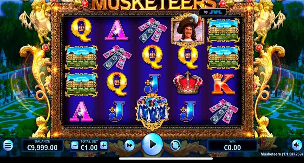Musketeers slot mobile