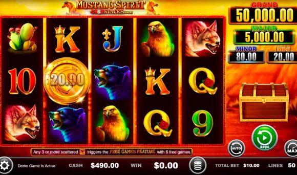 Mustang Spirit CashStacks Gold
