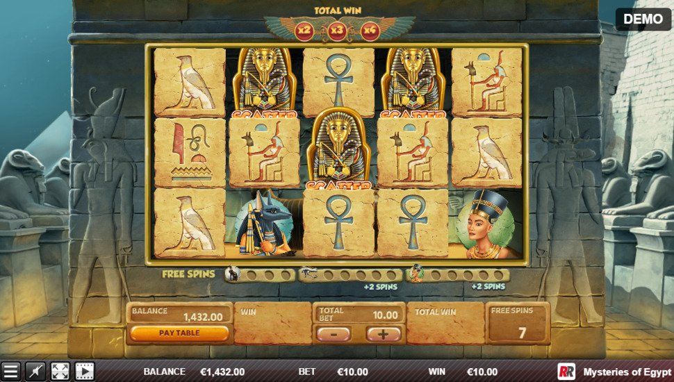 Mysteries of Egypt slot machine