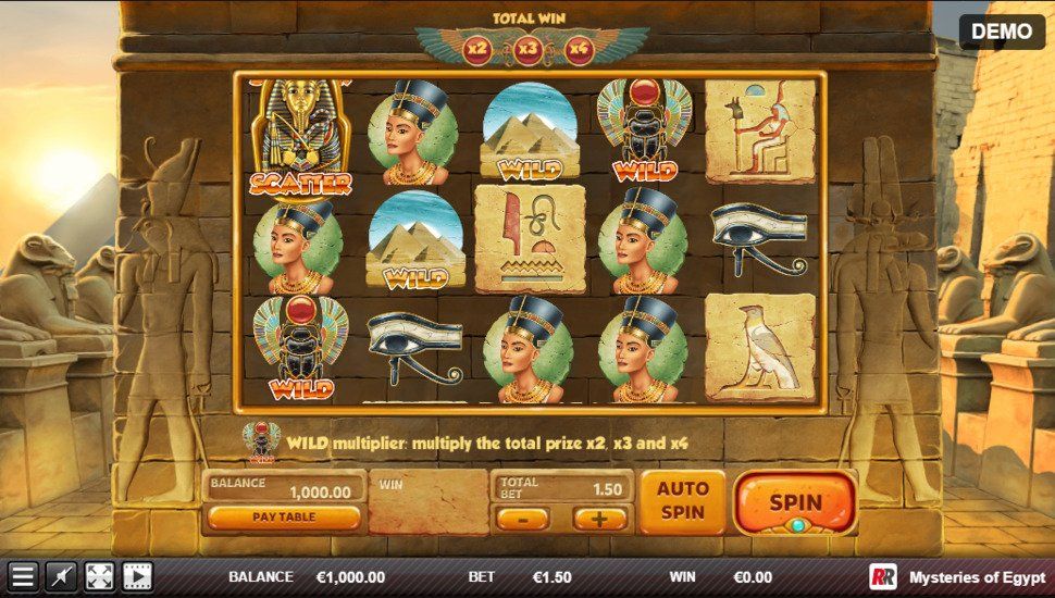 Mysteries of Egypt Slot preview