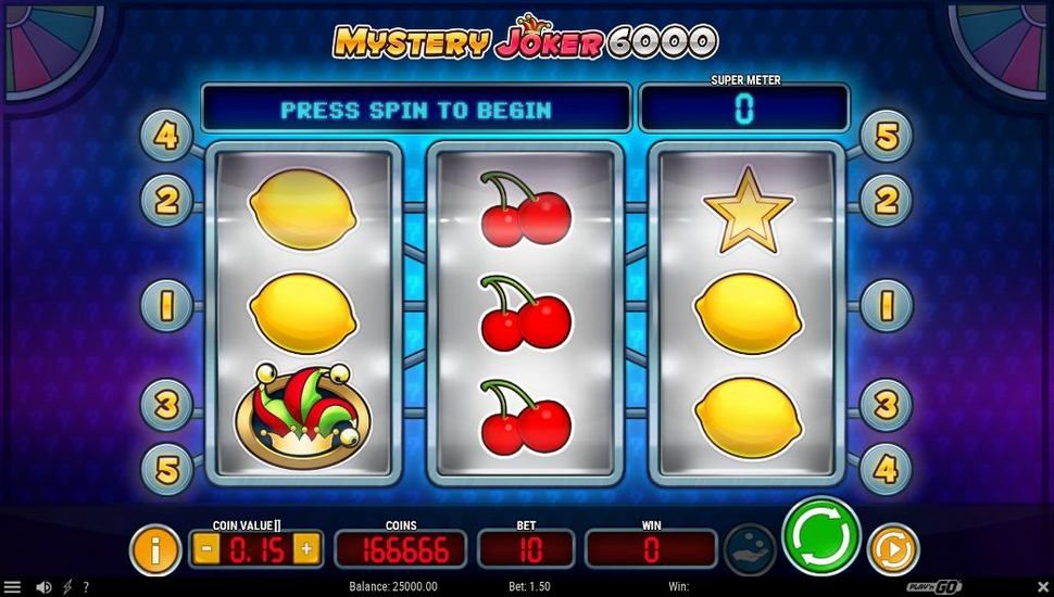 Mystery Joker 6000 Slot Mobile
