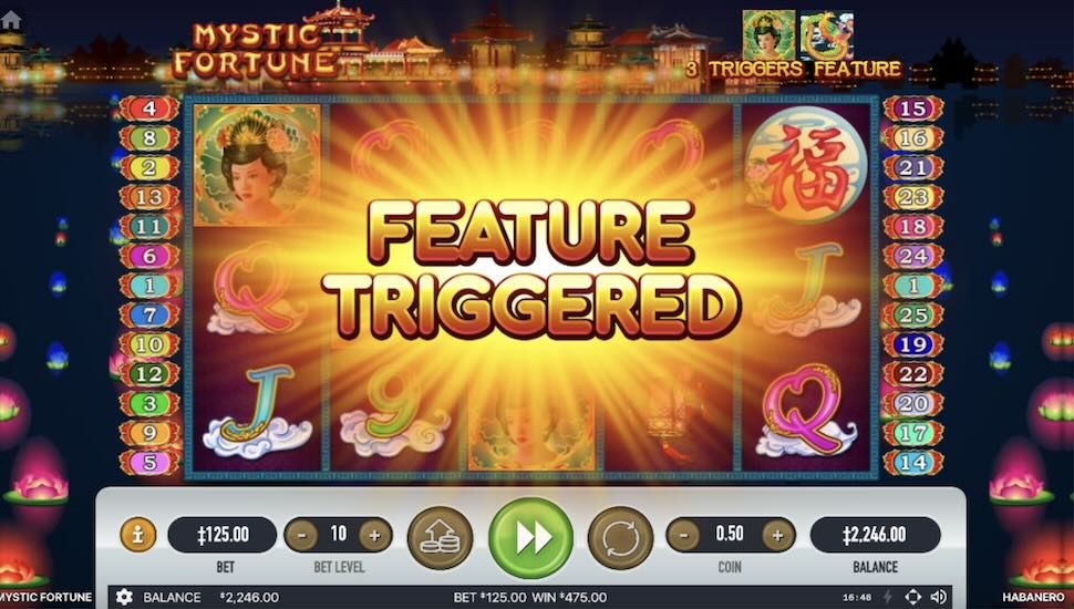 Mystic Fortune Slot Bonus