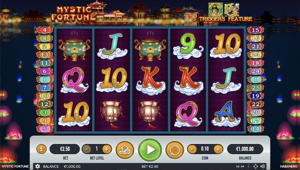 Mystic Fortune slot First Impression