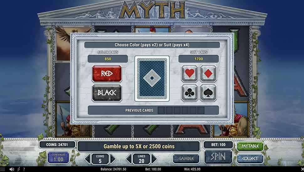 Myth slot gamble