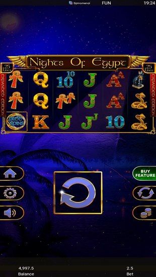 Nights of Egypt Expanded Edition Slot Mobile