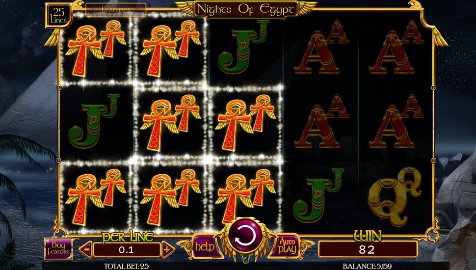 Nights of Egypt Slot machine