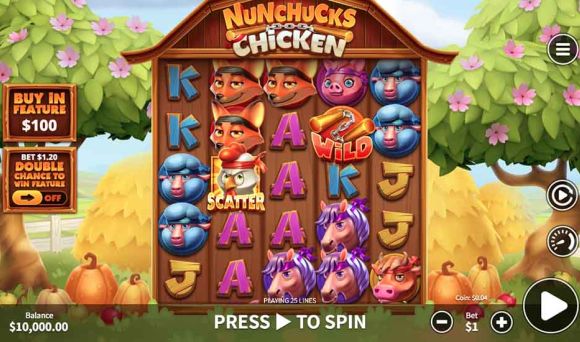 Nunchucks Chicken 