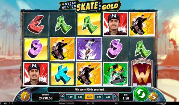 Nyjah Huston - Skate for Gold