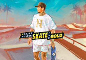 Nyjah Huston - Skate for Gold logo