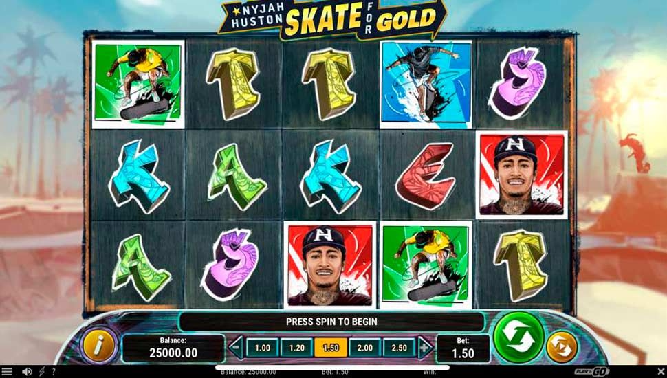 Nyjah Huston: Skate for Gold slot mobile