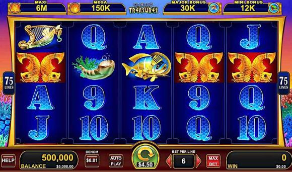 Ocean Spin Kingdom's Treasures