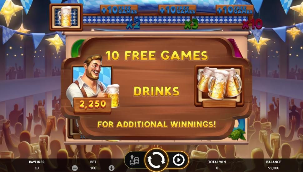 October bier frenzy slot - free spins
