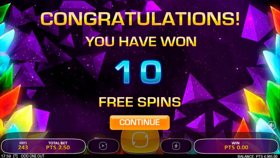 Odd One Out slot Free Spins
