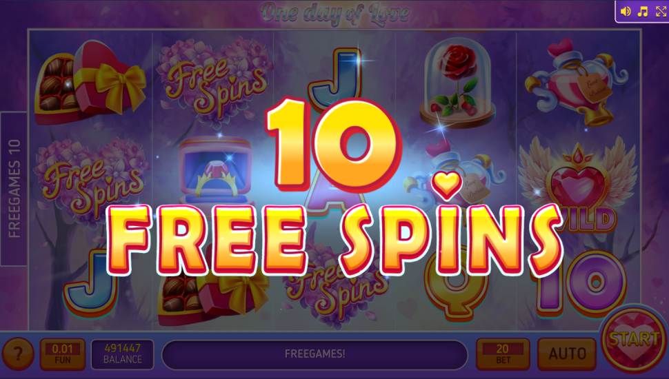 One Day of Love slot - feature