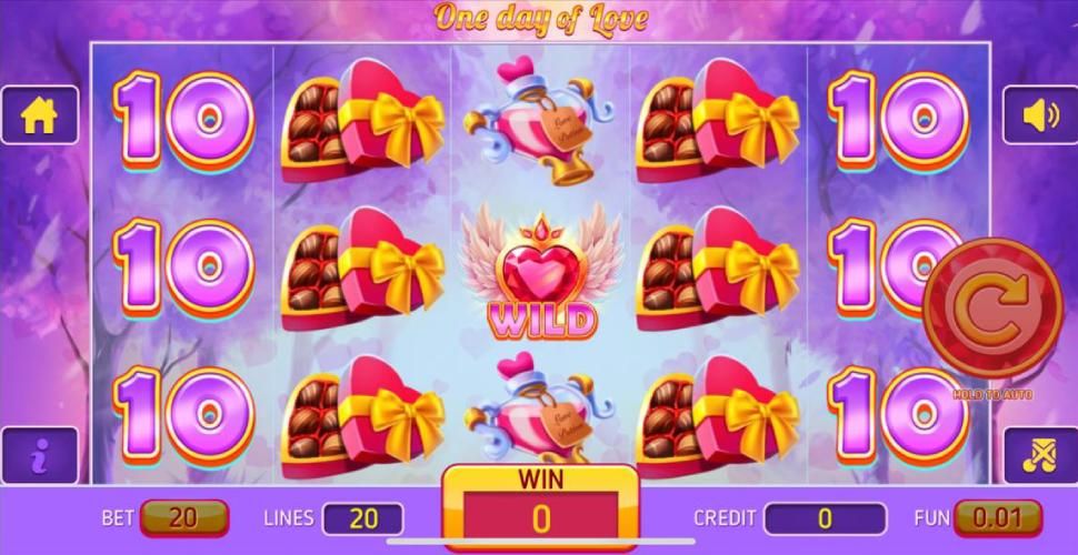 One Day of Love slot mobile