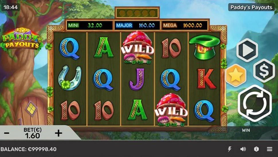 Paddy's Payouts slot Mobile