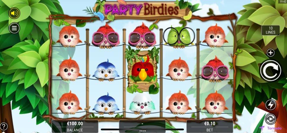 Party Birdies slot mobile