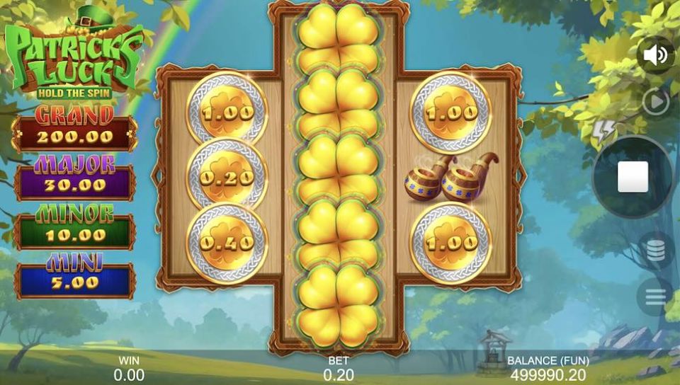 Patrick’s Luck Hold The Spin slot Royal Bonus Feature