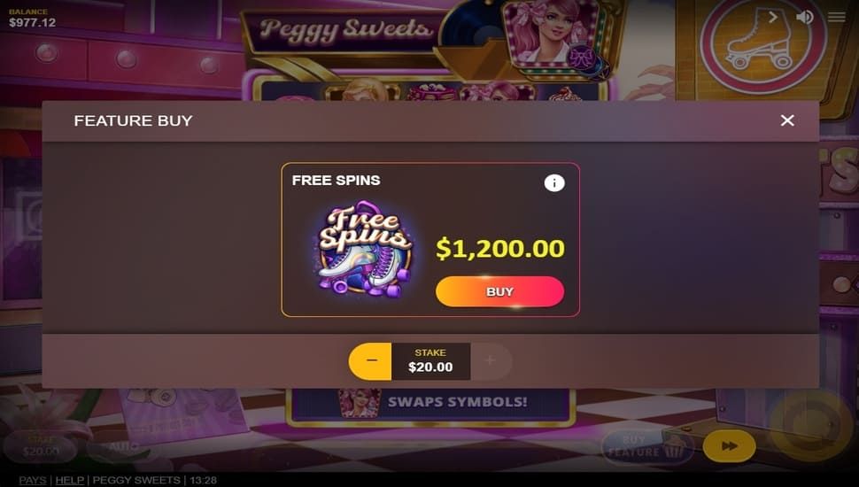 Peggy sweets slot bonus buy 