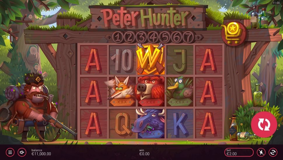 Peter Hunter slot Gameplay